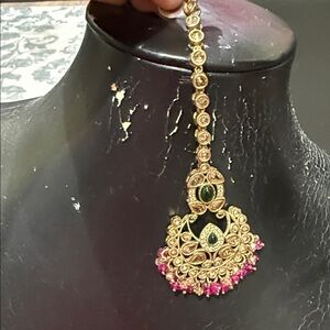 Elegant Gold and Pink Women's Jewelry